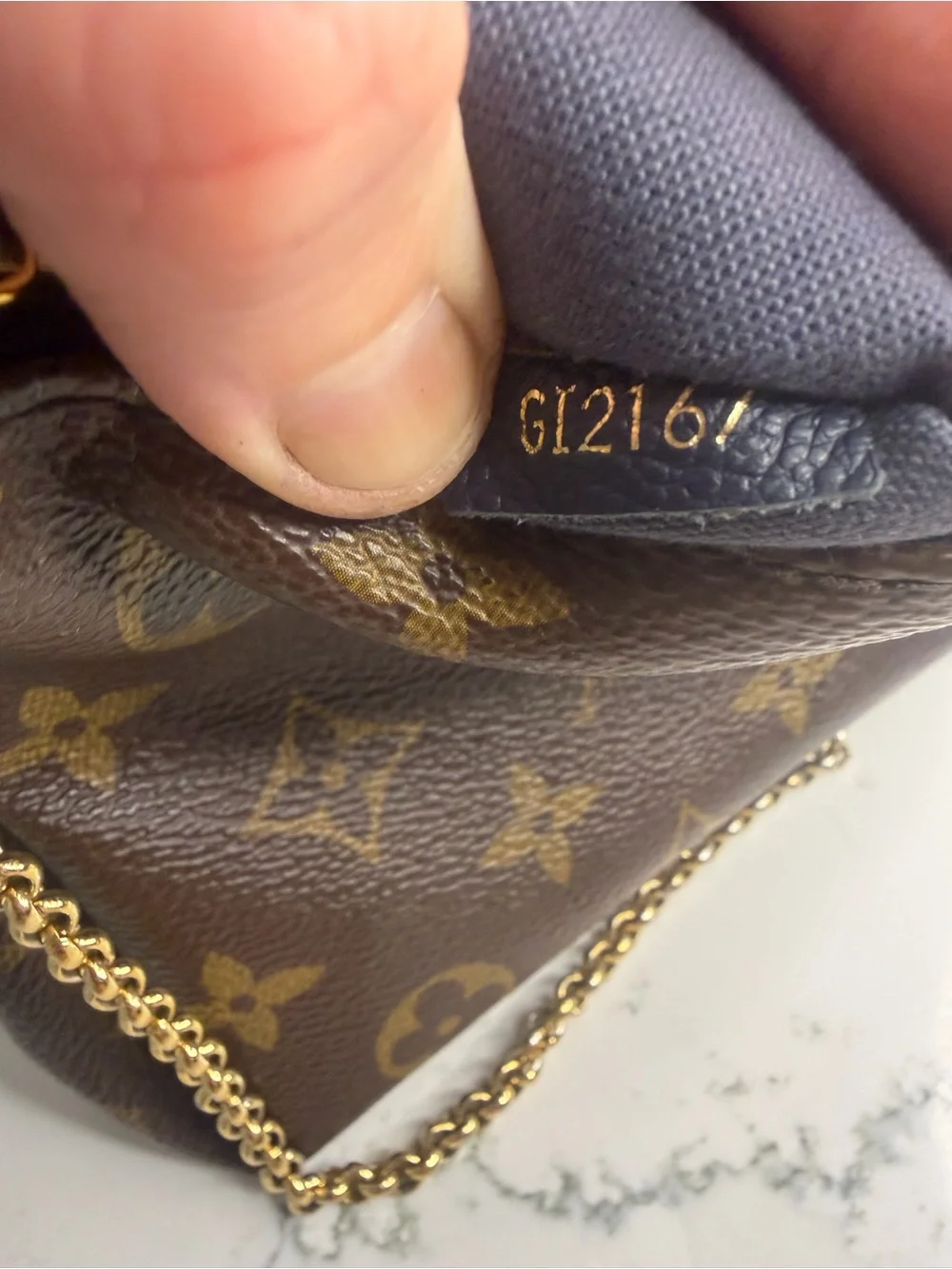 Authentic Louis Vuitton Pallas Clutch – Monogram – 2017 comes with printed COA